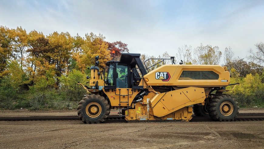 New CAT® RM600 and RM800 rectifiers enhance full-depth reclamation and soil stabilization